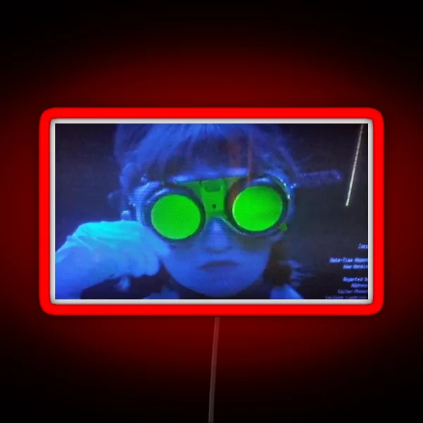 Forensic Files Gogges RGB Neon Sign