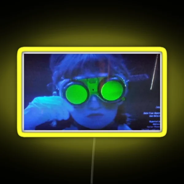 Forensic Files Gogges RGB Neon Sign
