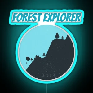 Forest Explorer RGB Neon Sign