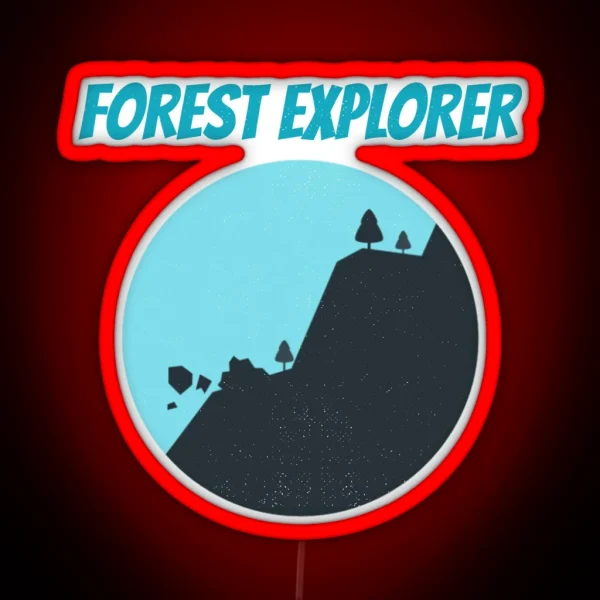 Forest Explorer RGB Neon Sign