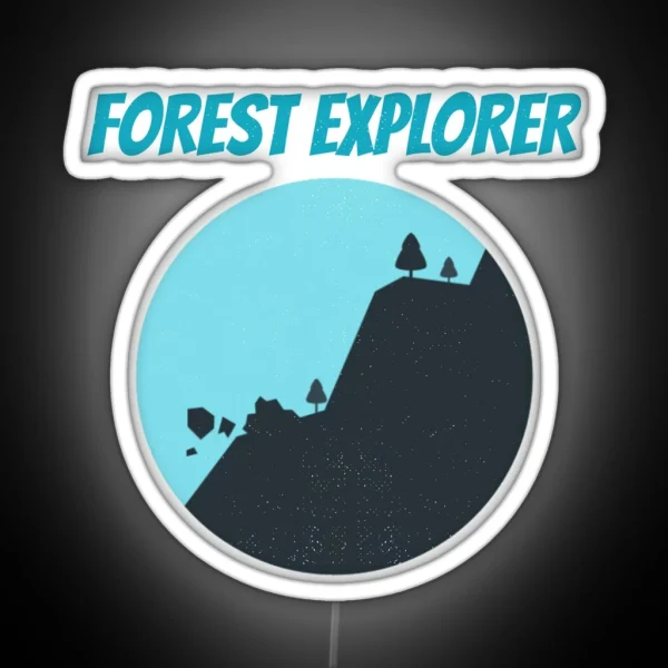 Forest Explorer RGB Neon Sign