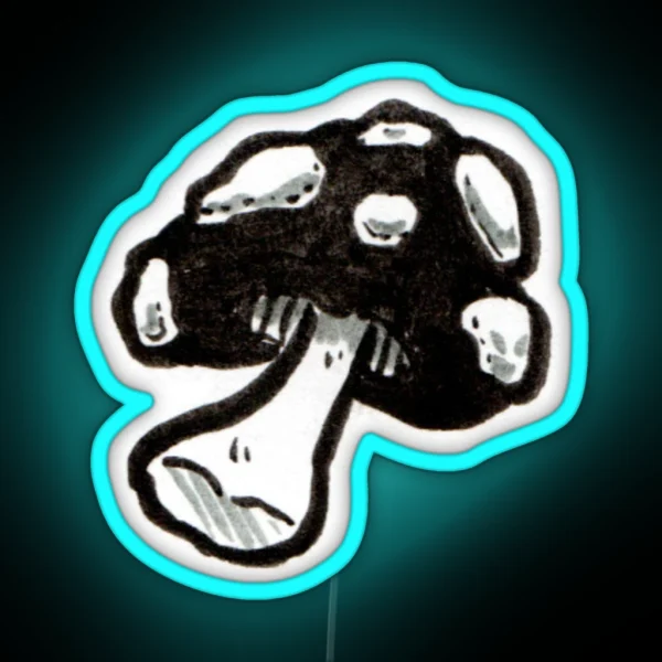Forest Mushroom RGB Neon Sign