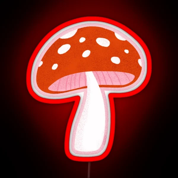 Forest Mushroom RGB Neon Sign
