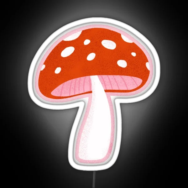 Forest Mushroom RGB Neon Sign