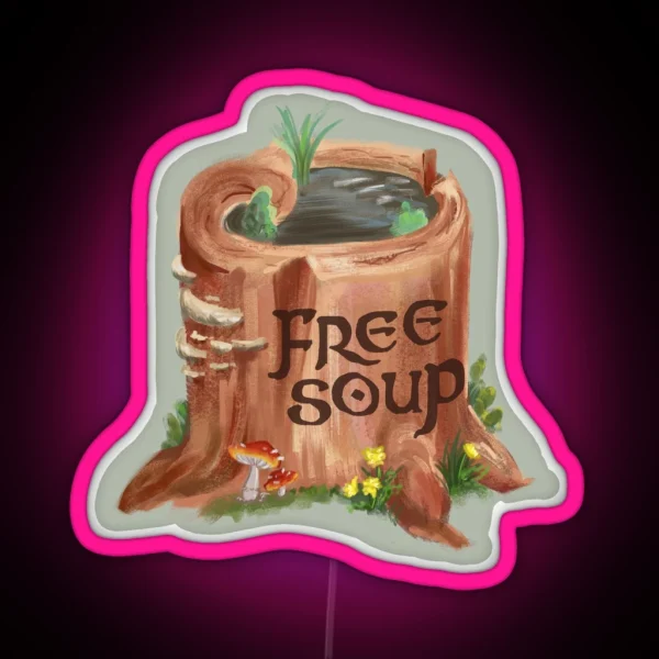 Forest Soup RGB Neon Sign