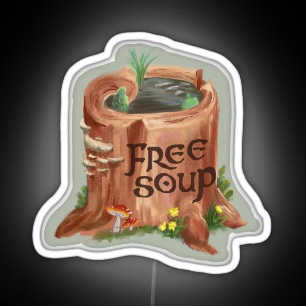 Forest Soup RGB Neon Sign