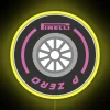 Formula One Firelli Tire RGB Neon Sign - Image 5