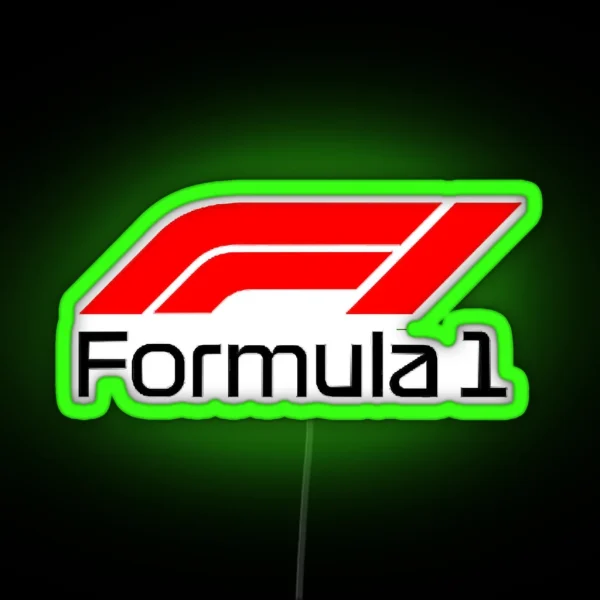 Formula Racerback RGB Neon Sign