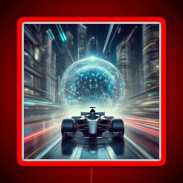 Formule 1 RGB Neon Sign