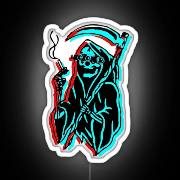 Forward Observations Grim Reaper RGB Neon Sign