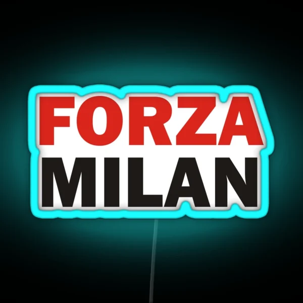 Forza Milan 1 RGB Neon Sign