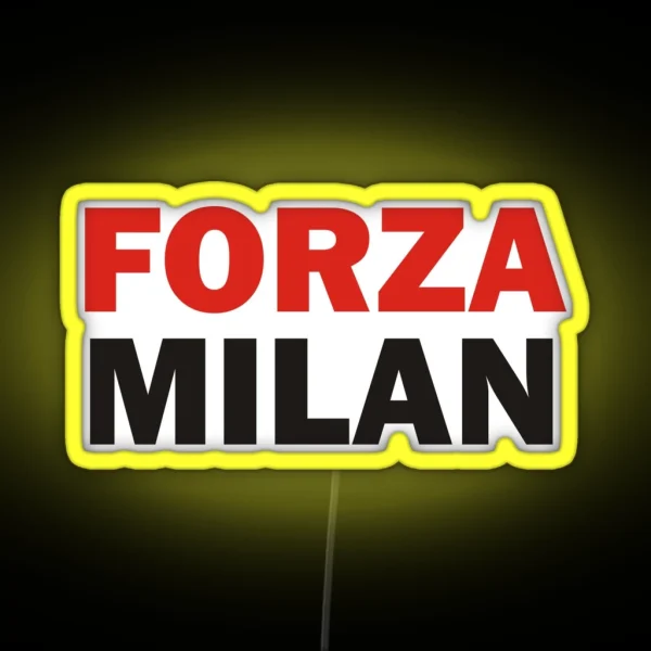 Forza Milan 1 RGB Neon Sign