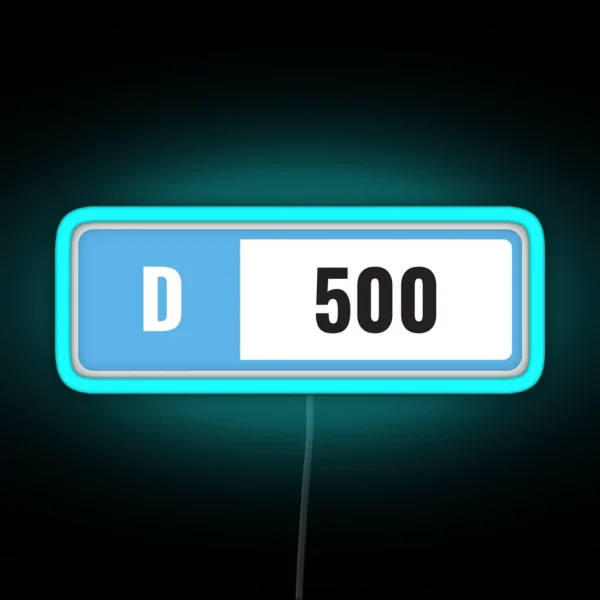 Forza Motorsport And Horizon Class D 500 RGB Neon Sign