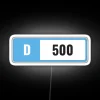 Forza Motorsport And Horizon Class D 500 RGB Neon Sign