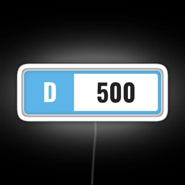 Forza Motorsport And Horizon Class D 500 RGB Neon Sign