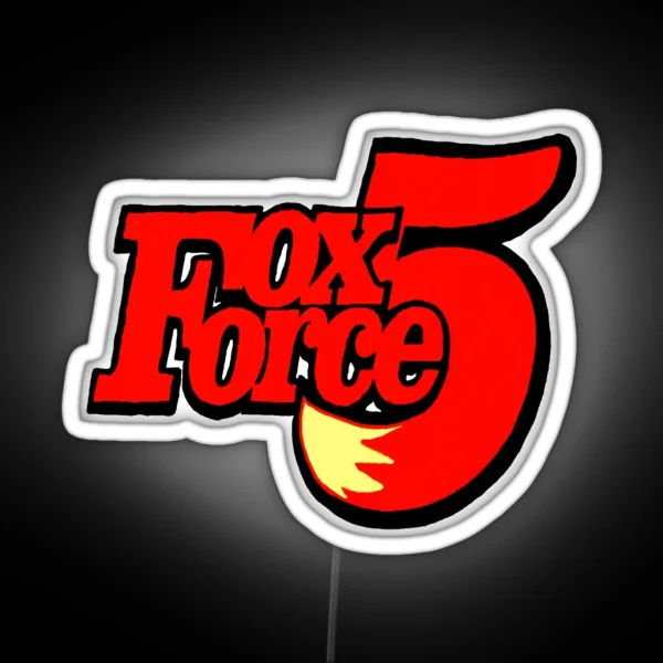 FOX FORCE 5 RGB Neon Sign