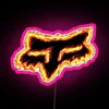 Fox Head On Fire RGB Neon Sign - Image 6