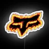 Fox Head On Fire RGB Neon Sign - Image 4