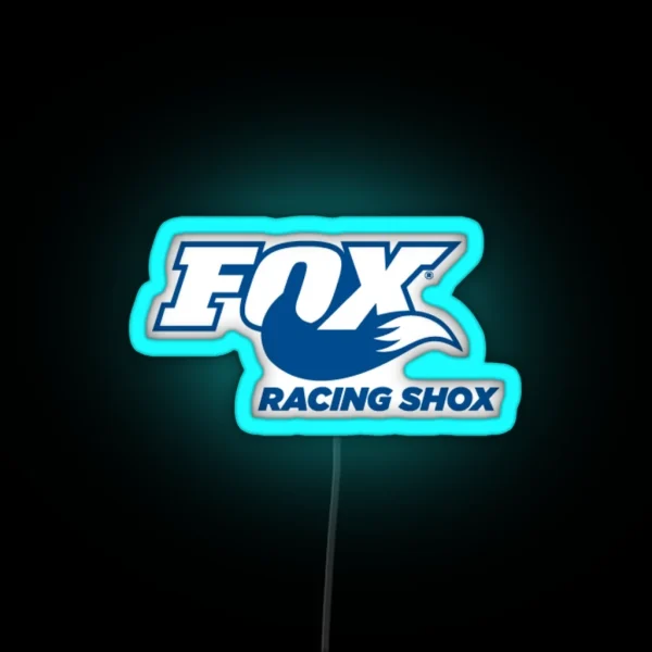 Fox Racing Logo RGB Neon Sign