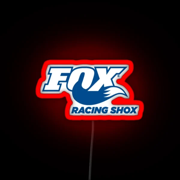 Fox Racing Logo RGB Neon Sign