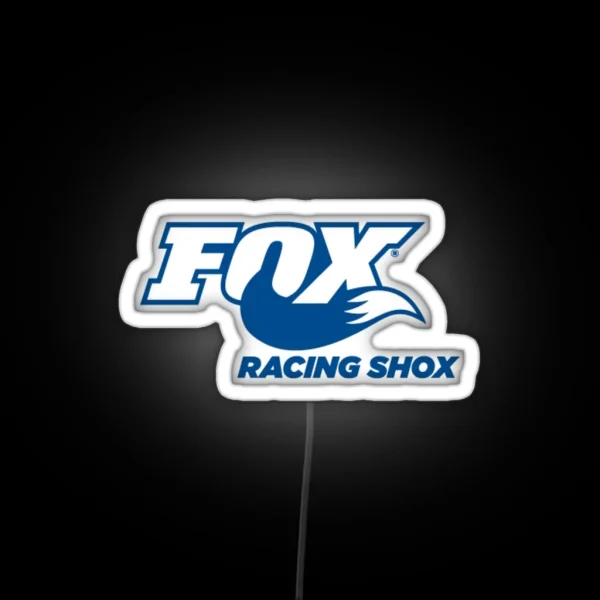 Fox Racing Logo RGB Neon Sign