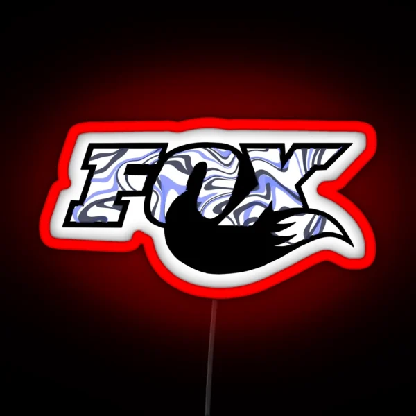 Fox Racing RGB Neon Sign