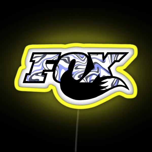 Fox Racing RGB Neon Sign