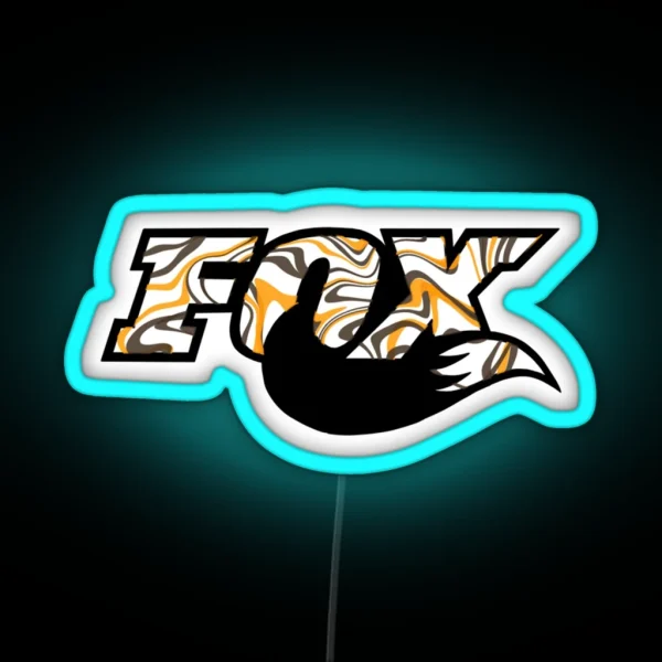 Fox Racing RGB Neon Sign