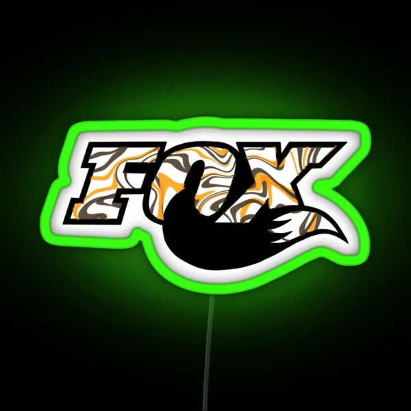 Fox Racing RGB Neon Sign