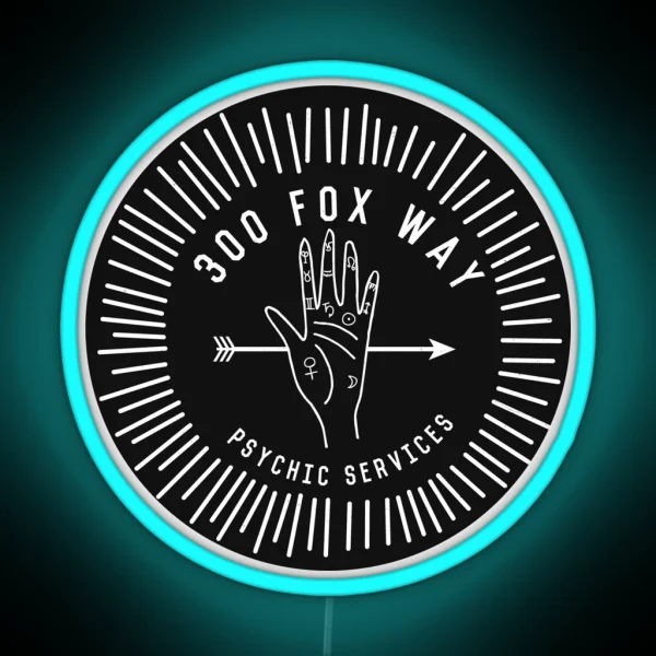 Fox Way RGB Neon Sign