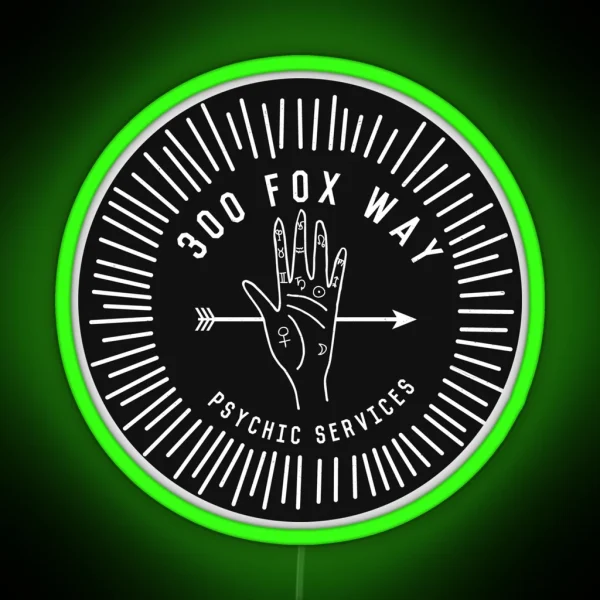 Fox Way RGB Neon Sign