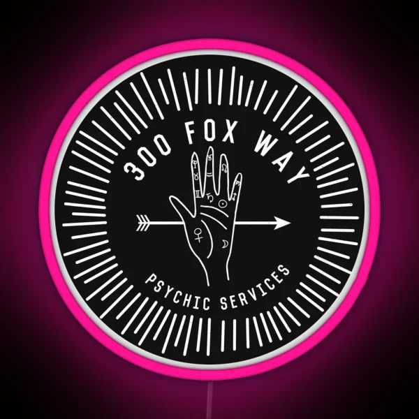 Fox Way RGB Neon Sign
