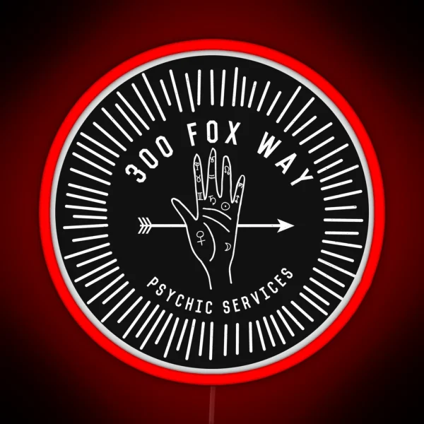 Fox Way RGB Neon Sign