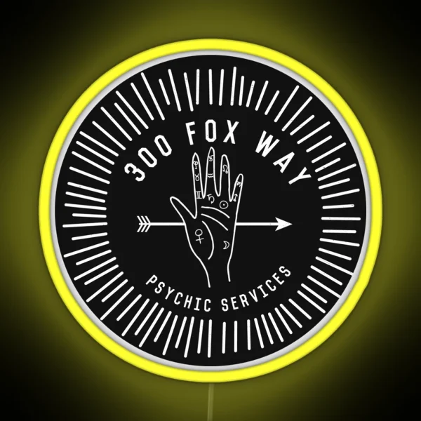 Fox Way RGB Neon Sign