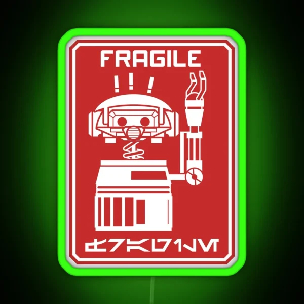 Fragile RGB Neon Sign