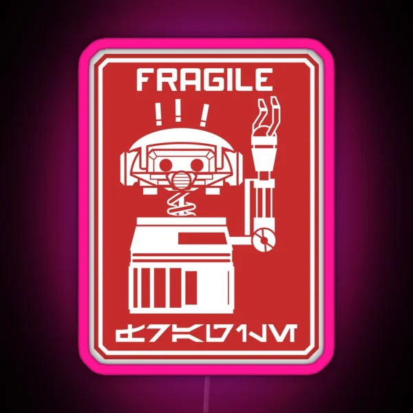 Fragile RGB Neon Sign