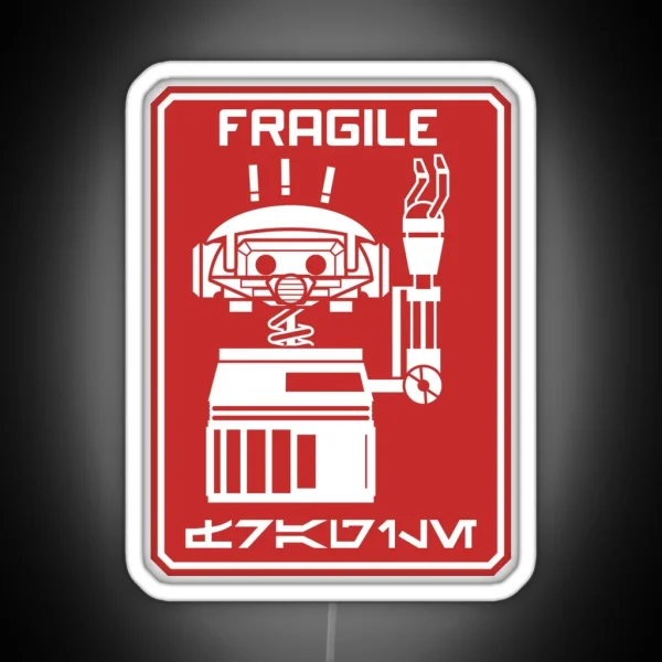 Fragile RGB Neon Sign