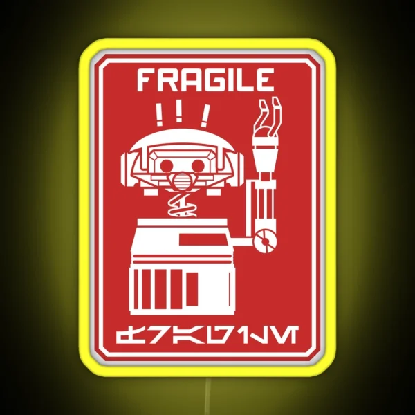 Fragile RGB Neon Sign