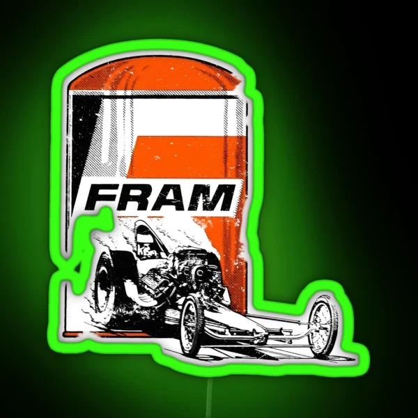 Fram Racing RGB Neon Sign