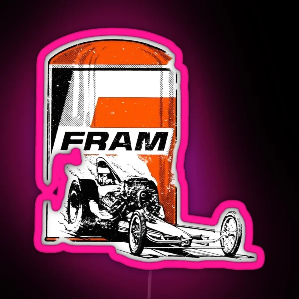 Fram Racing RGB Neon Sign