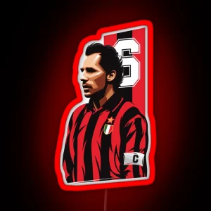 Franco Baresi RGB Neon Sign