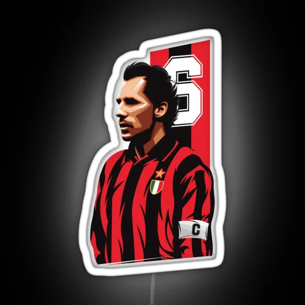 Franco Baresi RGB Neon Sign