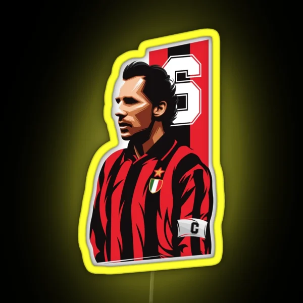 Franco Baresi RGB Neon Sign