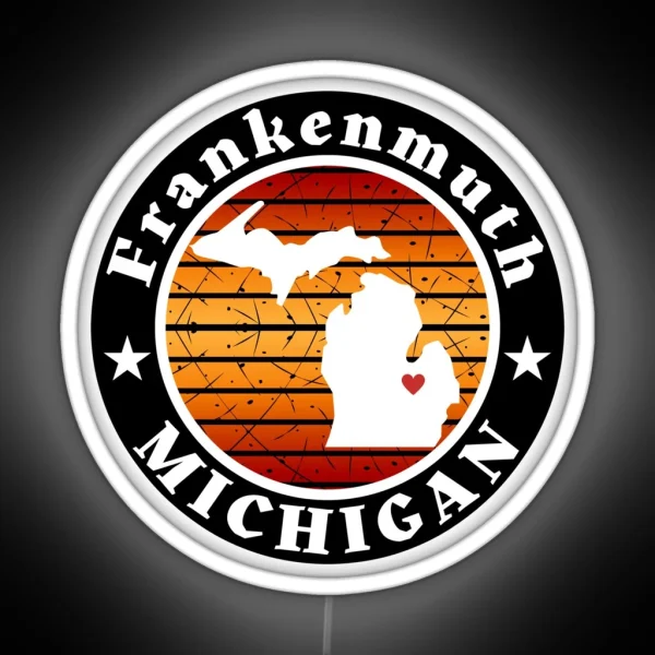 Frankenmuth Michigan RGB Neon Sign