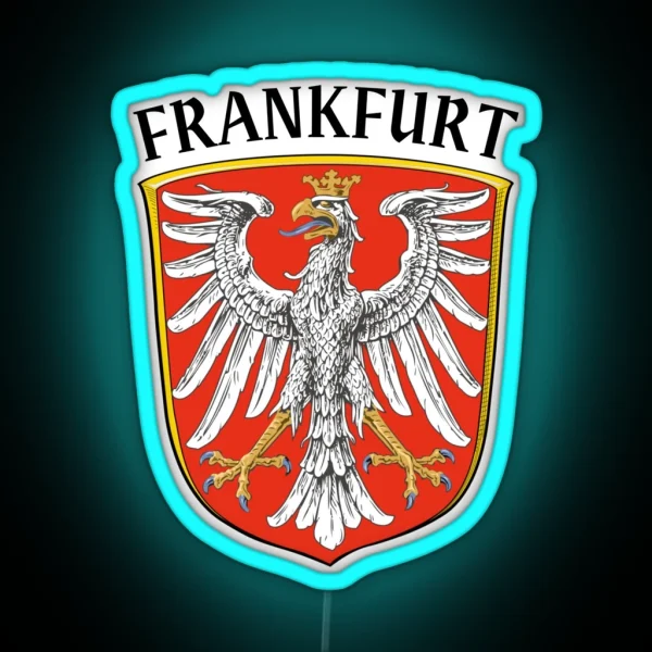 Frankfurt Coat Of Arms RGB Neon Sign