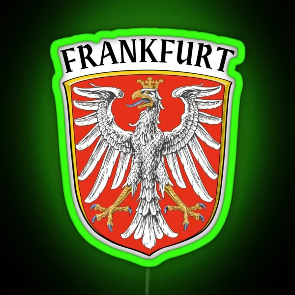 Frankfurt Coat Of Arms RGB Neon Sign