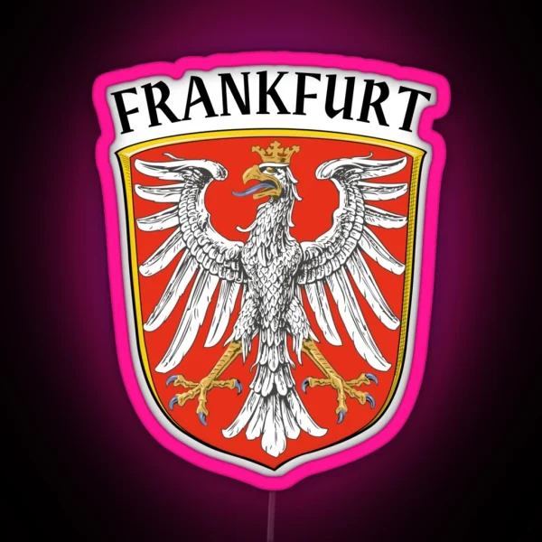 Frankfurt Coat Of Arms RGB Neon Sign