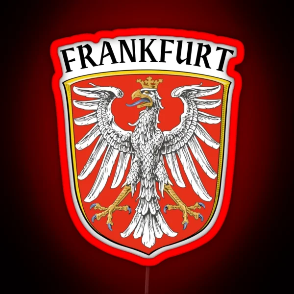Frankfurt Coat Of Arms RGB Neon Sign