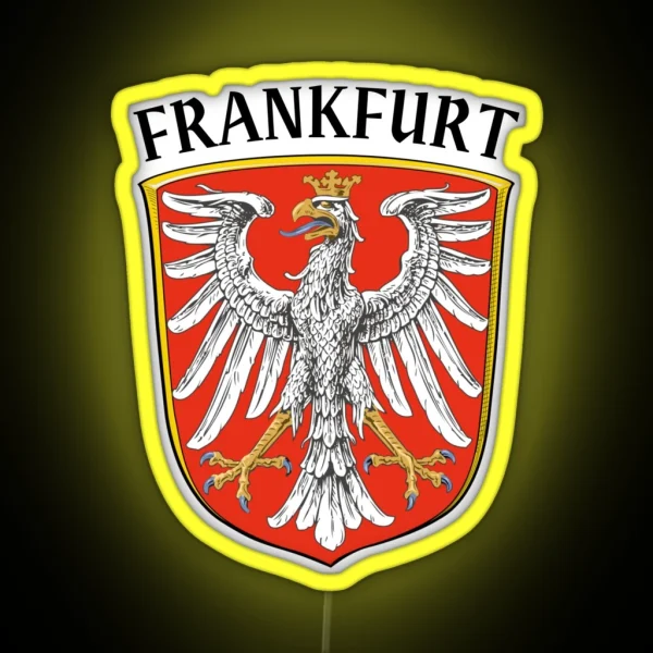 Frankfurt Coat Of Arms RGB Neon Sign