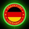 Frankfurt Germany Deutschland RGB Neon Sign - Image 3